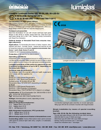 Thumbnail of document Data Sheet - Lumiglas® Aluminum Mini-Ex Light, Series USL 05-EX